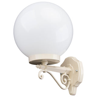 Domus Gt 545 Siena 25cm Sphere Wall Light - Powder Coated Finish E27