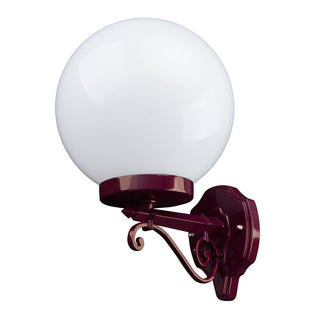 Domus Gt 545 Siena 25cm Sphere Wall Light - Powder Coated Finish E27