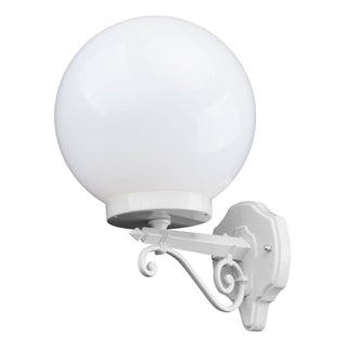 Domus Gt 545 Siena 25cm Sphere Wall Light - Powder Coated Finish E27