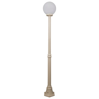 Domus GT-555 Siena 25cm Sphere Medium Post - Powder Coated Finish E27