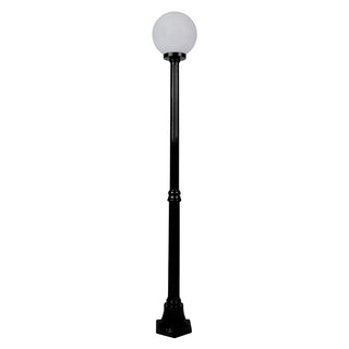 Domus GT-555 Siena 25cm Sphere Medium Post - Powder Coated Finish E27