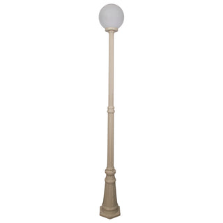 Domus GT-557 Siena 25cm Sphere Tall Post - Powder Coated Finish E27