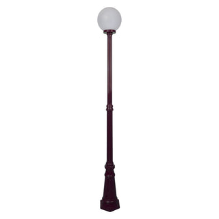 Domus GT-557 Siena 25cm Sphere Tall Post - Powder Coated Finish E27