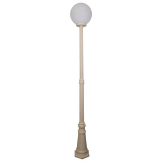 Domus GT-558 Siena 30cm Sphere Tall Post - Powder Coated Finish E27