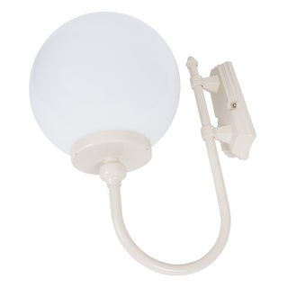 Domus Gt 602 Lisbon 30cm Sphere Wall Light - Powder Coated Finish E27