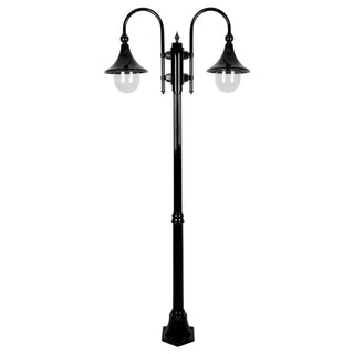 Domus GT 659 Monaco Twin Head Medium Post - Powder Coated Finish E27