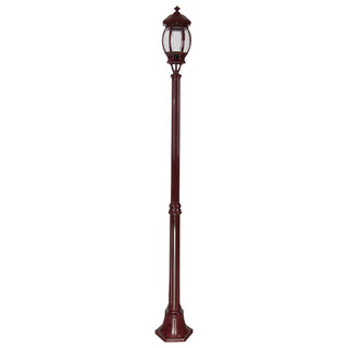 Domus GT-676 Vienna Single Head Medium Post Light Powder Coated Finish B22
