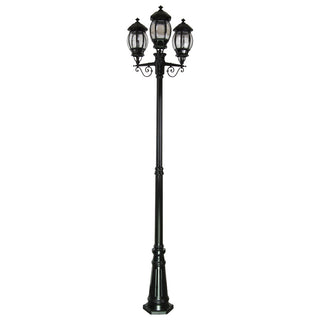 Domus GT 682 Vienna Triple Head Tall Post - Powder Coated Finish B22