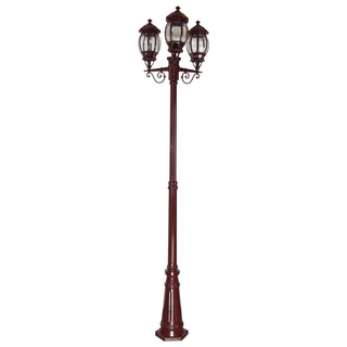 Domus GT 682 Vienna Triple Head Tall Post - Powder Coated Finish B22