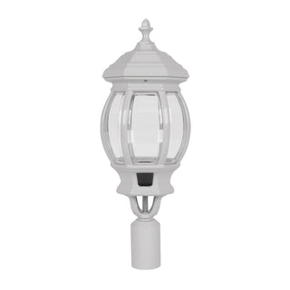 Domus Gt 696 Vienna Large Post Top Light - Powder Coated Finish B22