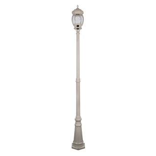 Domus GT-698 Vienna Large Single Head Tall Post Light Powder Coated Finish B22