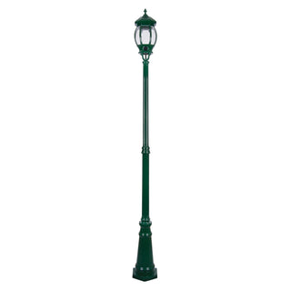 Domus GT-698 Vienna Large Single Head Tall Post Light Powder Coated Finish B22