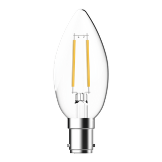 Domus Candle 4.2W Dimmable Led Filament Lamp Clear 240V