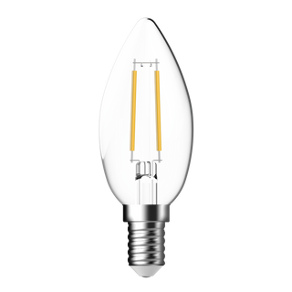 Domus Candle 4.2W Dimmable Led Filament Lamp Clear 240V