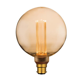 Domus G125 Retro 3.5W Led Filament Lamp Dimmable 240V