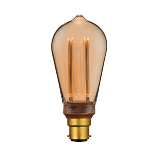 Domus Pear Retro 3.5W Led Filament Lamp Dimmable 240V