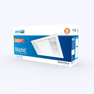 Ventair Madrid 3 in 1 Bathroom Unit