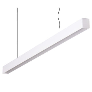 Domus Maxi 40 1.2m Long Pendant White Dimmable 4k Flat Diffuser