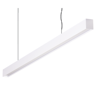 Domus Maxi 40 1.7m Long Pendant White Dimmable 4k Low Diffuser
