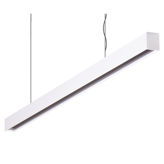 Domus Maxi 40 1.7m Long Pendant White Dimmable 4k Low Diffuser