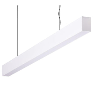 Domus Maxi 50 2.4m Long Pendant White Dimmable 3k