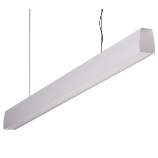 Domus Maxi Curve 1.2m Long Pendant Aluminium Dimmable 3k