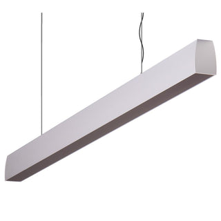 Domus Maxi Curve 1.2m Long Pendant Aluminium Dimmable 3k