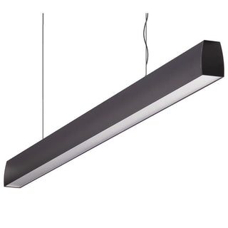 Domus Maxi Curve 1.2m Long Pendant Black Dimmable 3K