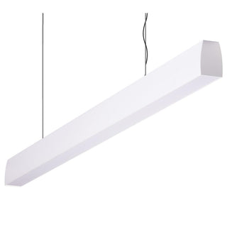 Domus Maxi Curve 1.2m Long Pendant White Dimmable 3k