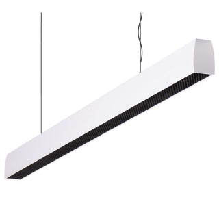 Domus Maxi Curve 1.2m Long Pendant White Dimmable 3k