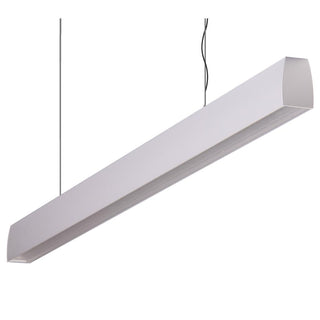 Domus Maxi Curve 1.7m Long Pendant Aluminium Dimmable 3k