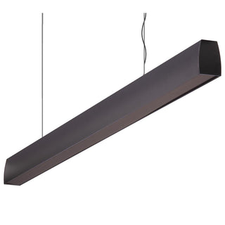 Domus Maxi Curve 1.7m Long Pendant Black Dimmable 3k