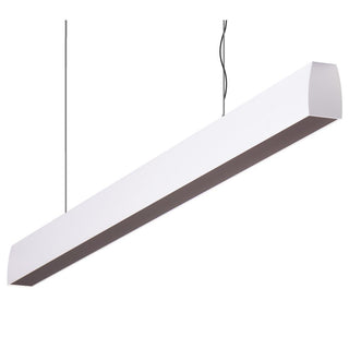 Domus Maxi Curve 1.7m Long Pendant White Dimmable 3k