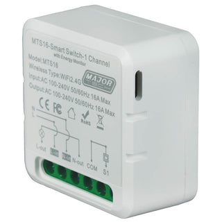 Major Tech Smart Switch Module with Energy Monitoring