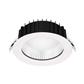 Domus NEO-PRO Round 25W Recessed Dimmable LED Tricolour IP65 Downlight White