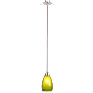 Niki Twin Glass 1 Light Pendant by VM Lighting