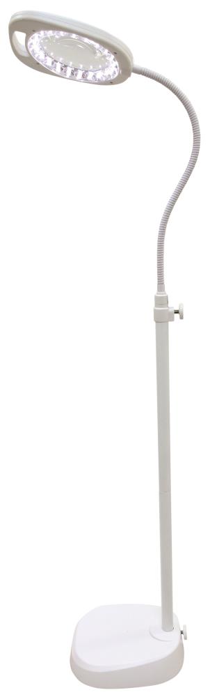 Toongabbie OD109 LED Magnifer Floor Lamp White
