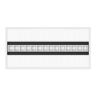 Commercial LED Diffused Troffer - Platinum-II LED Troffer
Commercial IP20 LED UGR Compliant Shadowline Troffer