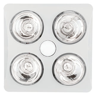 BRILLIANT NEWTON 4+1 LIGHT 3-IN-1 BATHROOM MATE - WHITE