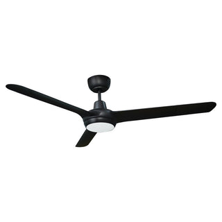 Ventair Spyda 1400mm DC Ceiling Fan With LIght SPYDC1423BL-L