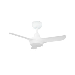 Ventair Spyda 900mm DC Ceiling Fan With Light SPYDC903WH-L