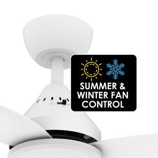 SAL Croydon 48 + SACF11/48/3 48" 1252mm 48W AC Ceiling Fan Three Blades with Selectable CCT 20W LED