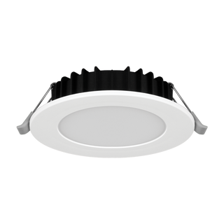 Domus Tick 8W Rnd Led D/L IP44 White