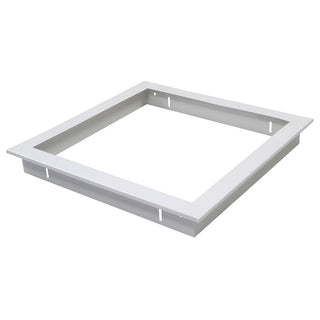 Domus Trim 303 Square Recessed Panel Trim Satin White Trim