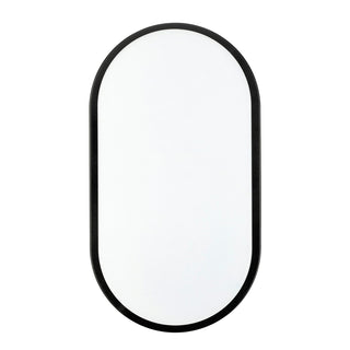 BRILLIANT JENKINS 10W LED OVAL BUNKER LIGHT - BLACK