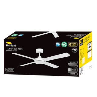 BRILLIANT TEMPEST ABS DC 52" CEILING FAN