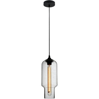 ZUCCA Vintage Industrial Clear Glass Pendant by VM Lighting