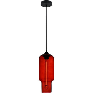 ZUCCA Vintage Industrial Clear Glass Pendant by VM Lighting