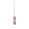 CUBO 1 Light Clear Square Crystal Pendant by VM Lighting