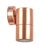 3A Fixed Down Outdoor Wall Pillar Light Solid Copper 2114